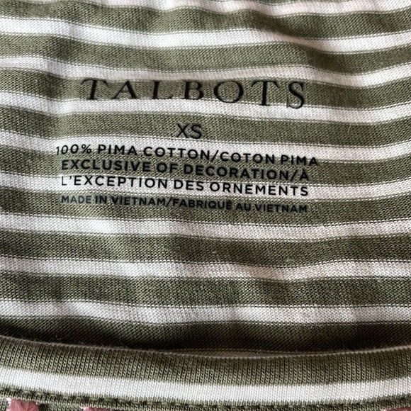 Talbots Short Sleeve Shirt - Picture 3 of 4